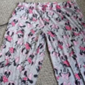 Minnie Mouse Pj Bottoms